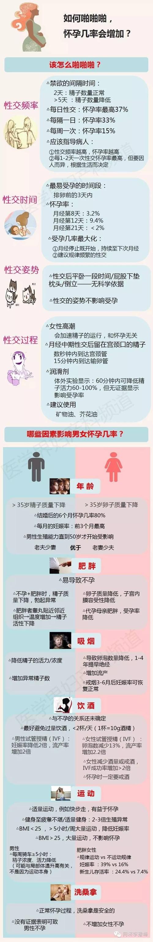 成功怀孕几率