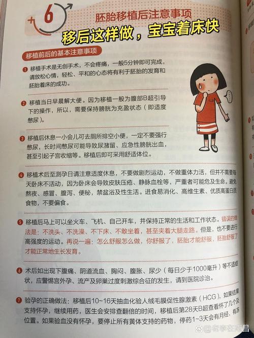 试管婴儿、着床后注意事项、生殖医疗