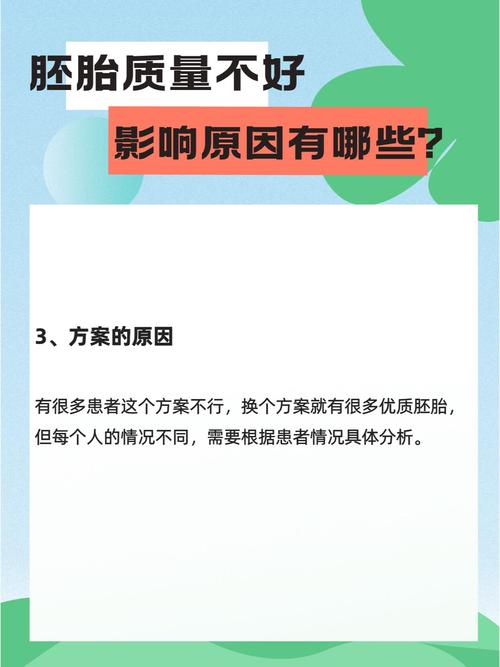 胚胎质量问题