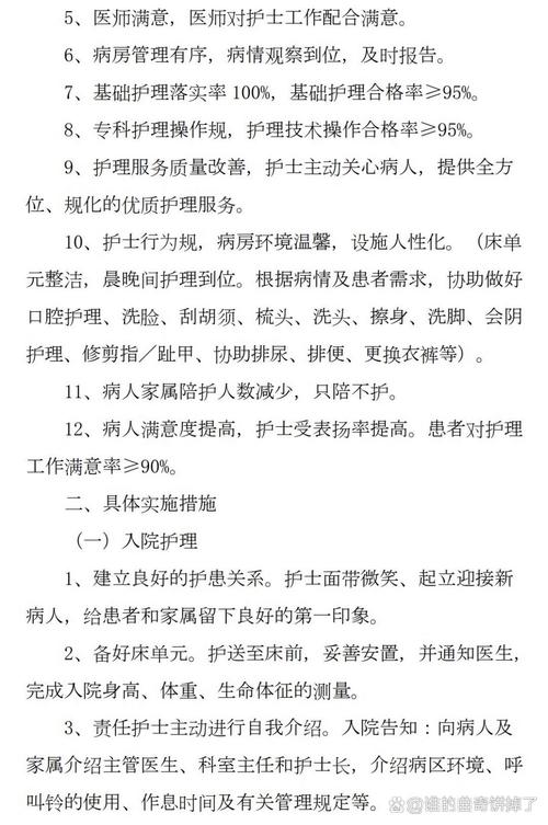  护理方案
