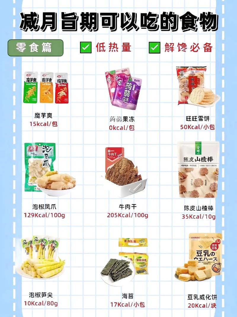 零食选择