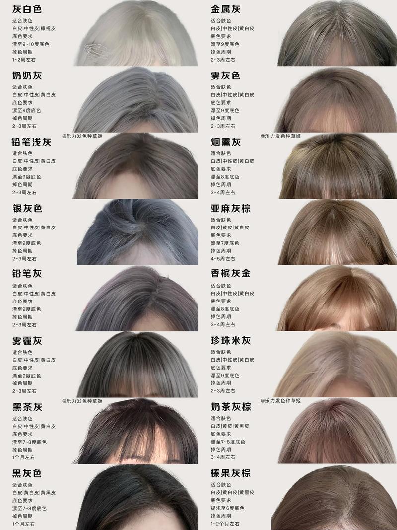 发色选择