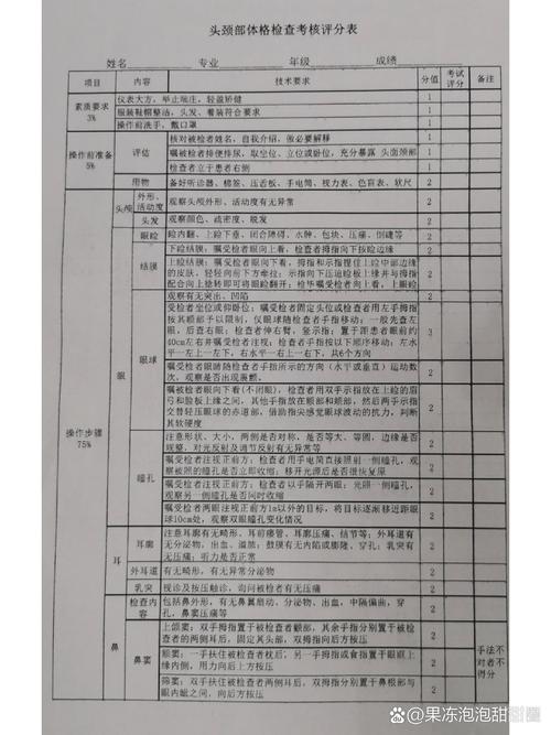  体检评估