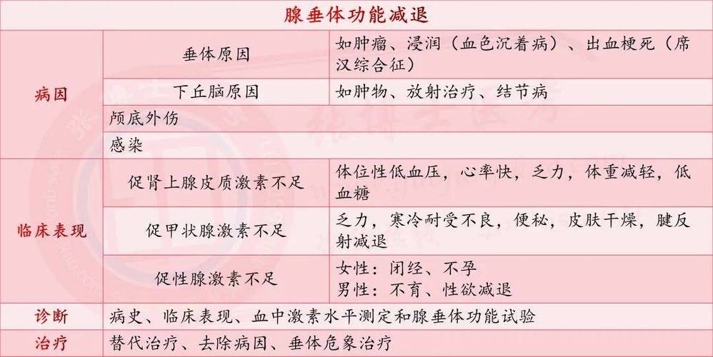 垂体功能低下