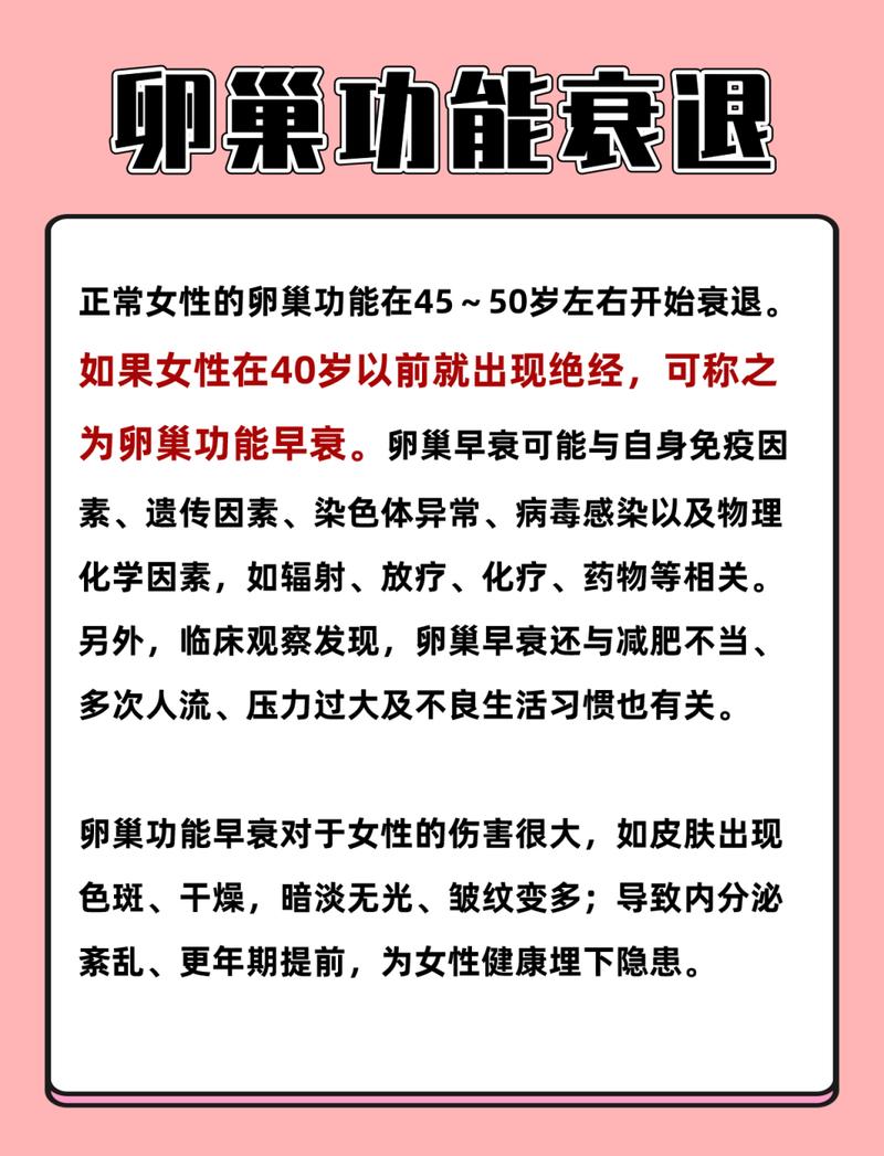 卵巢功能异常