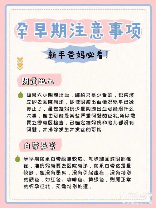 怀孕期注意事项