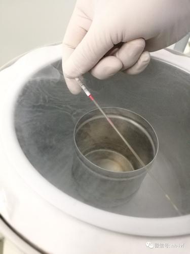  微量精子冷冻技术