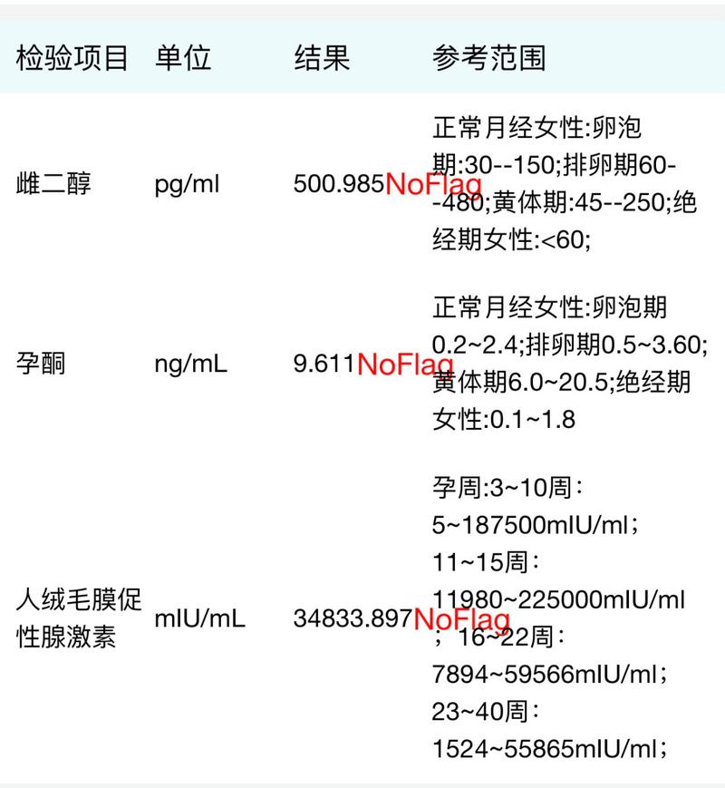 囊胚血值
