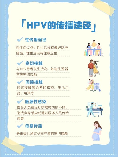 HPV传播途径