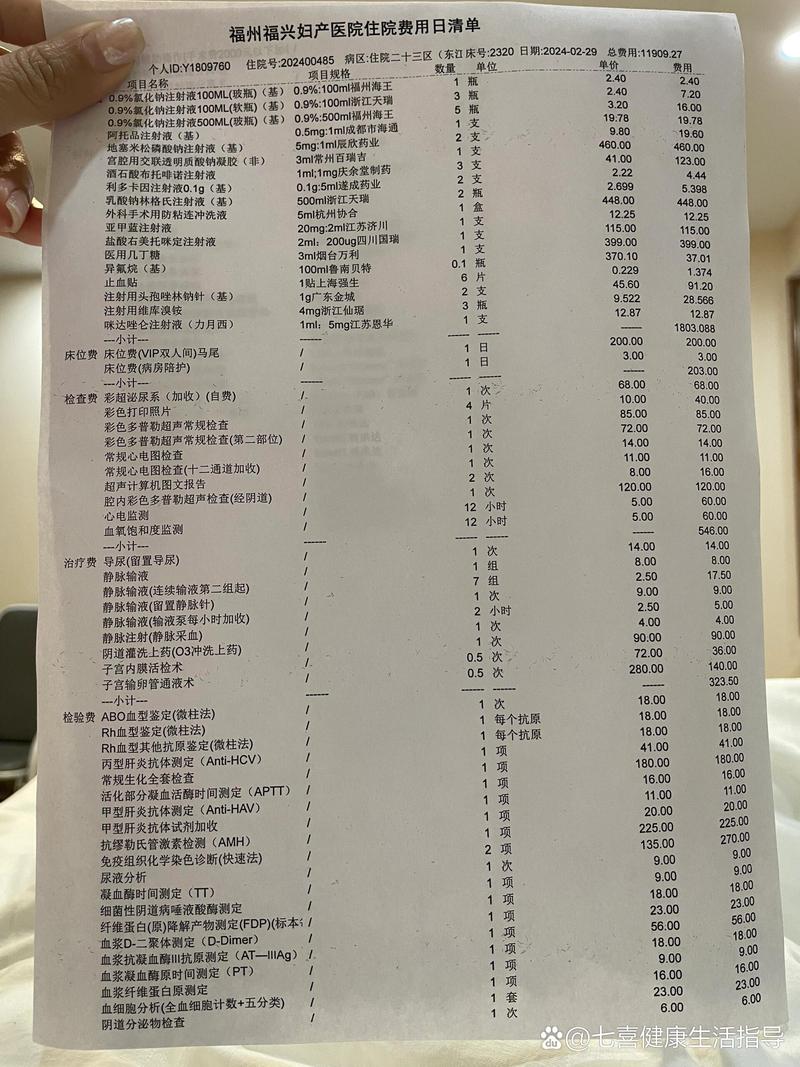 取内膜费用