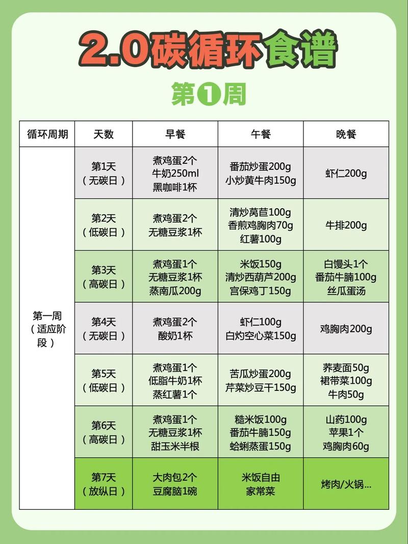  饮食方案