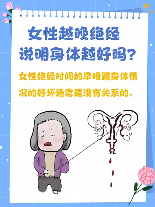 晚绝经