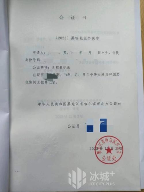 公证书办理