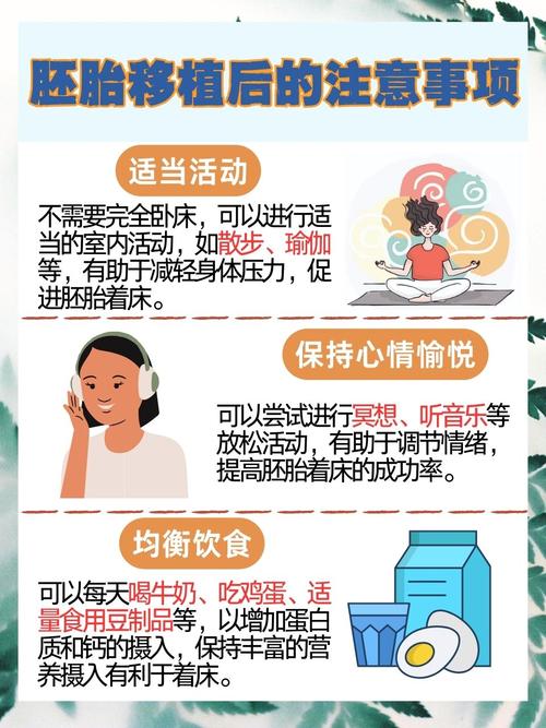 胚胎着床
描述: 本文详细揭秘了试管婴儿移植前后的中药调理方法，包括移植前改善子宫环境、调节内分泌等，移植后助力胚胎着床等。同时阐述了中药调理的注意事项，助力更多家庭实现生育梦想。