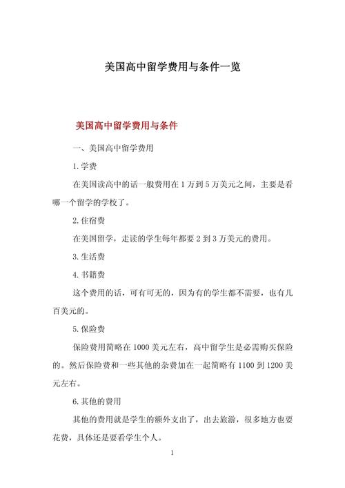 费用与条件