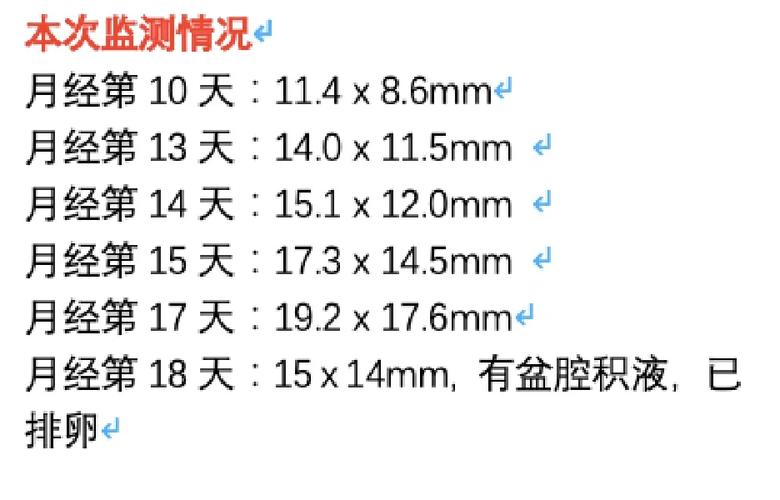 卵泡数量测量