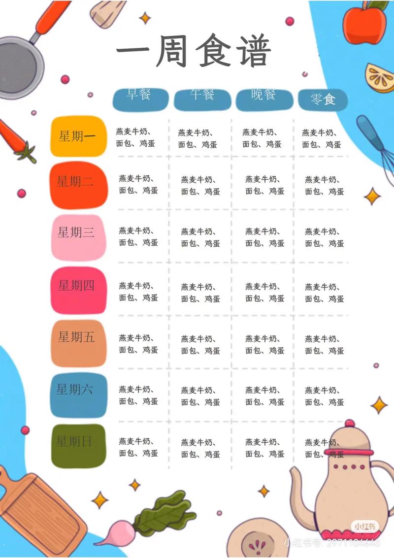 营养菜谱