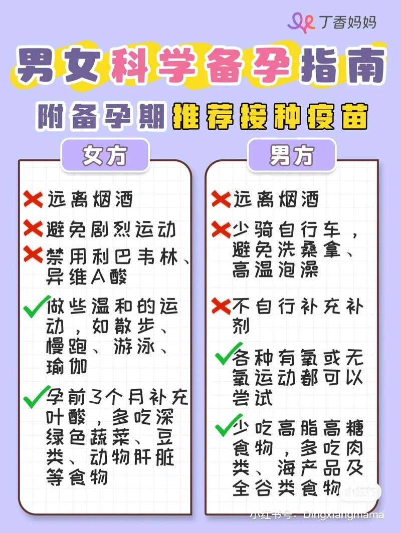  备孕攻略