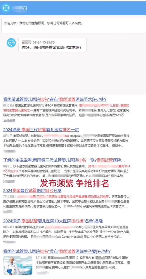 泰国试管筛选