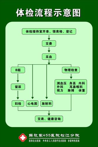 身体检查流程