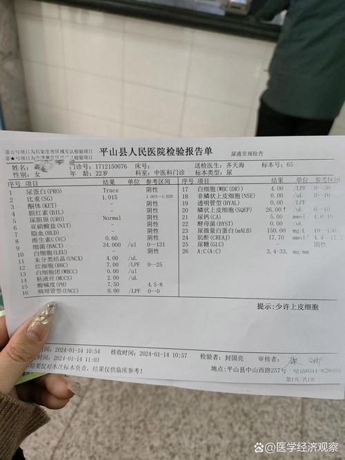  尿常规检测
