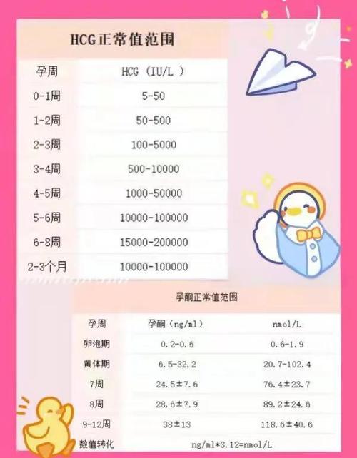 HCG水平变化