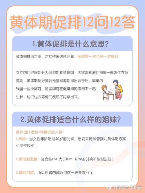 黄体促排技术