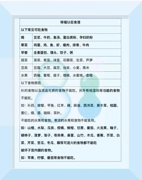 第二天注意事项