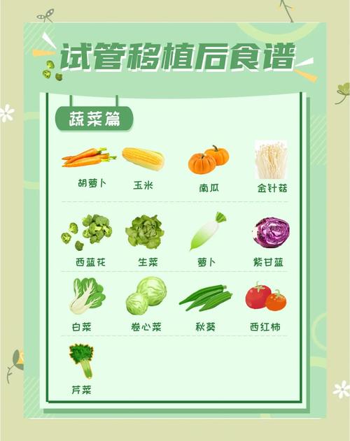 促进胚胎着床食物