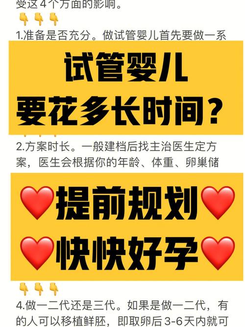 地贫患者选择试管婴儿的时间要多久？