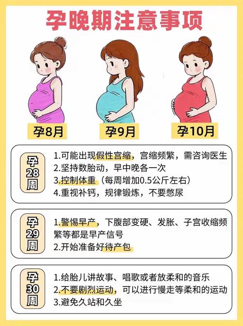 孕晚期护理