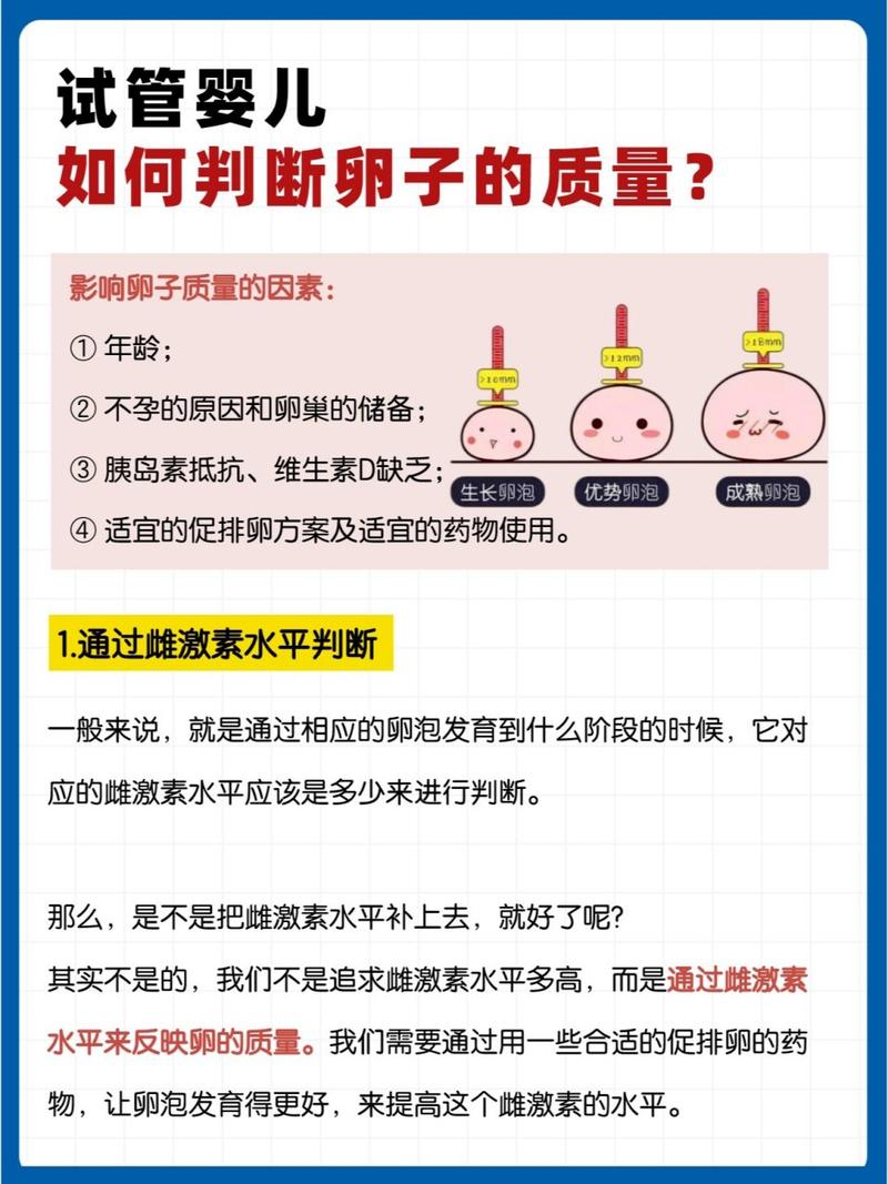 试管婴儿技术中如何优选优质卵子？