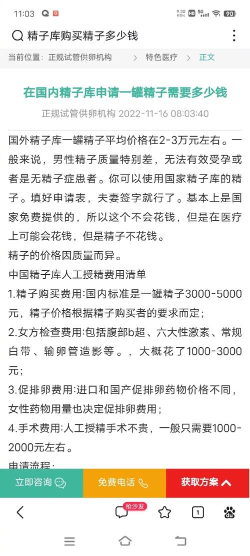  精子购买