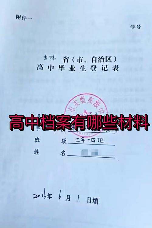 档案建立