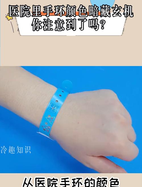 蓝色移植手环