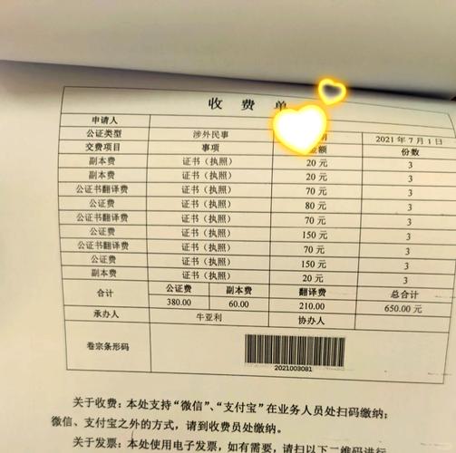 移植公证费