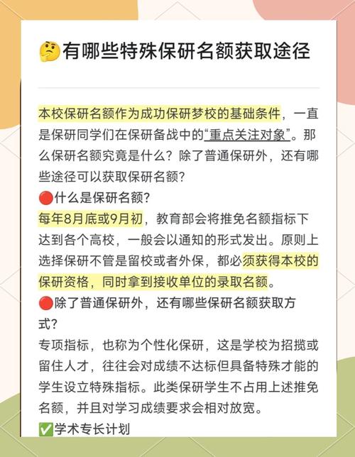 获取名额途径