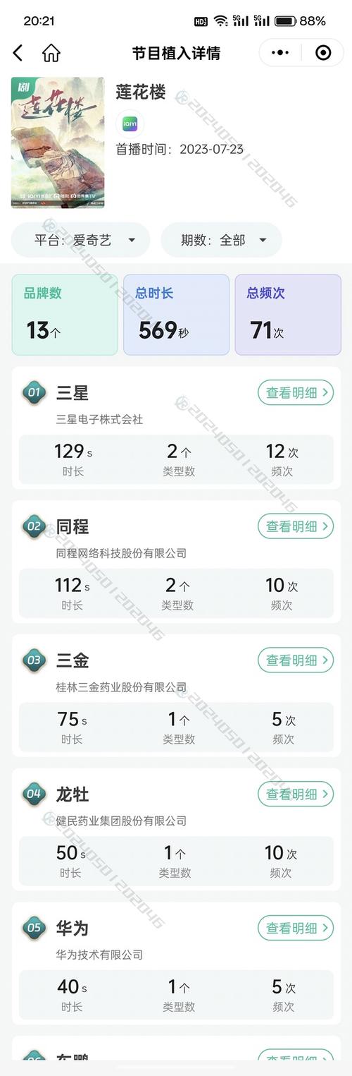  植入时长