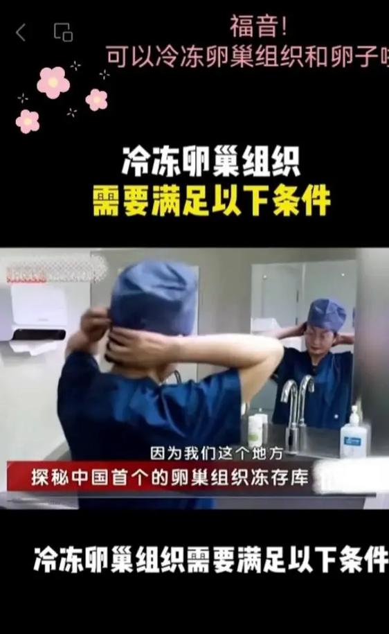  卵巢组织冷冻