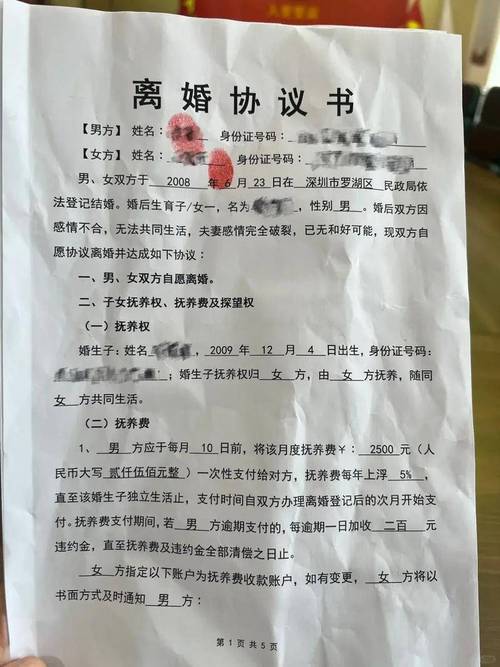  离婚案件