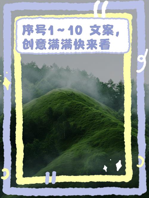 并以序号形式呈现。请提供文案
