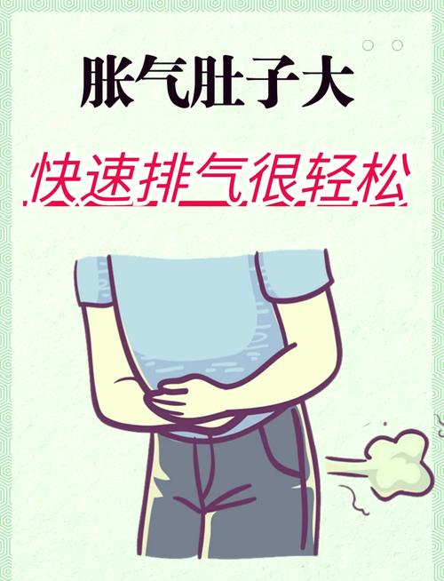 腹部胀气
