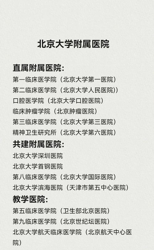  北大附属医院