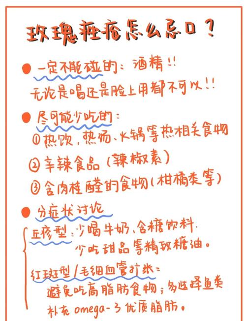  忌口指南