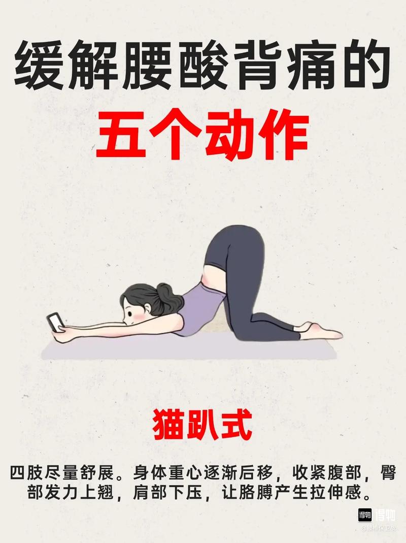 腰酸缓解方法