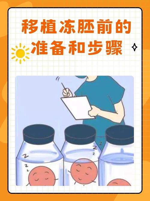 移植前期准备