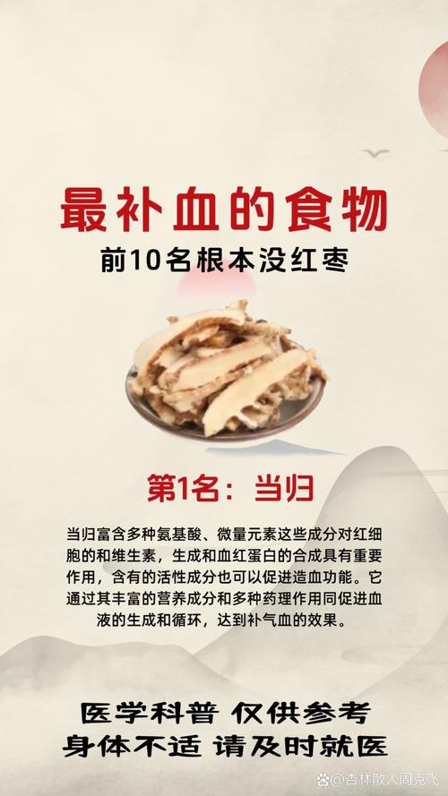  补血食物