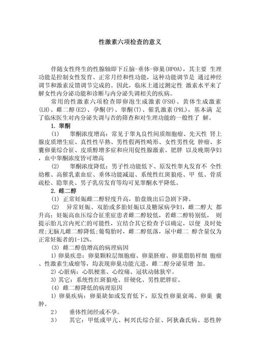 检查意义