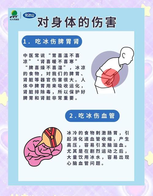 吃冰影响