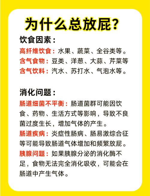 放屁原因